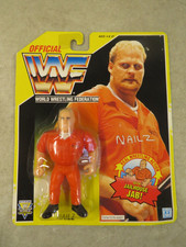 1992 Hasbro Nailz WWF WWE Wrestling 4" Figure Yellow Card MOC Sealed