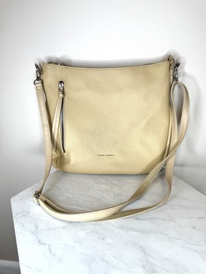 David Jones Crossbody Bag Cream EUC