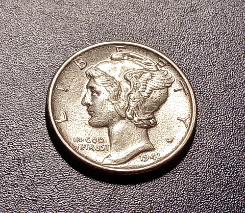 Very Choice BU 1941-P Mercury Dime