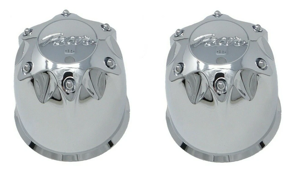 PACK DE 4 - 89-8121HM Pacer Tapa central de rueda cromada Foto 2 de 4