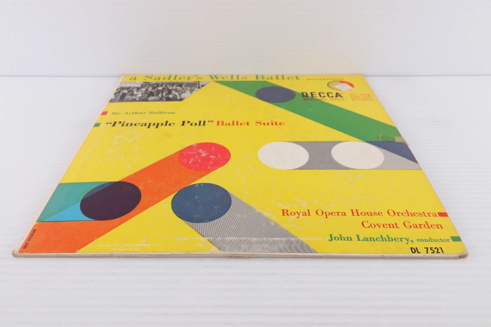 Sir Arthur Sullivan "Pineapple Poll" Ballet Suite - 1951 10" LP Record DL 7521 - Image 4 of 4
