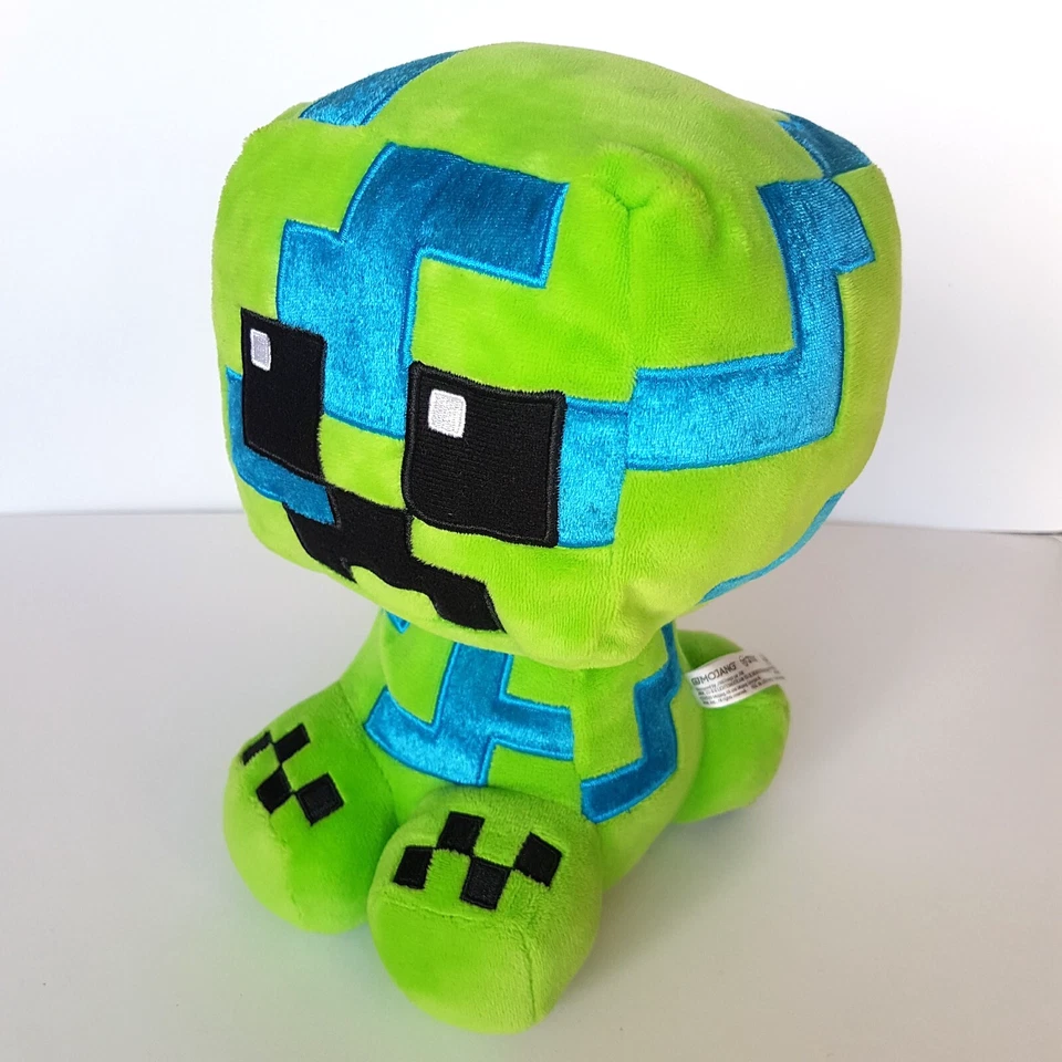 RARE Minecraft JINX CHARGED CREEPER 24cm Plush Gaming Soft Toy Merchandise - Image 2 of 4