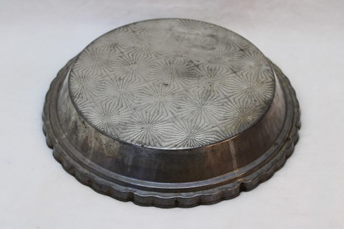 Vintage Neu Ovenex N 710 10" Kuchenform gewellte Kanten Bauernhof Wohnkultur abgenutzte Oberfläche - Bild 5 von 6