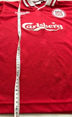 リバプール ユニホーム リーボック ＃11 レドナップ サイズM 1996-98