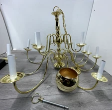 Livex Lighting 5014-02 Williamsburgh 12 Light 2 Tier Chandelier,Polished Brass