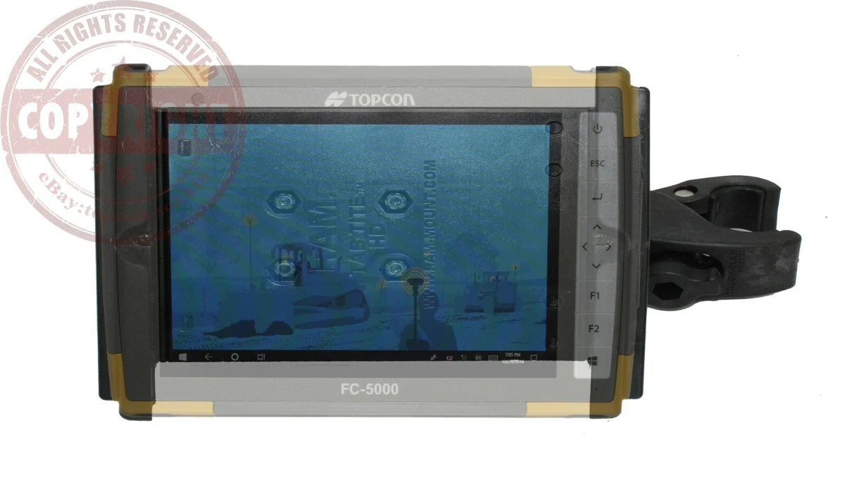 TOPCON FC-5000,FC-6000 DATA COLLECTOR BRACKET,MESA 2,SHC6000