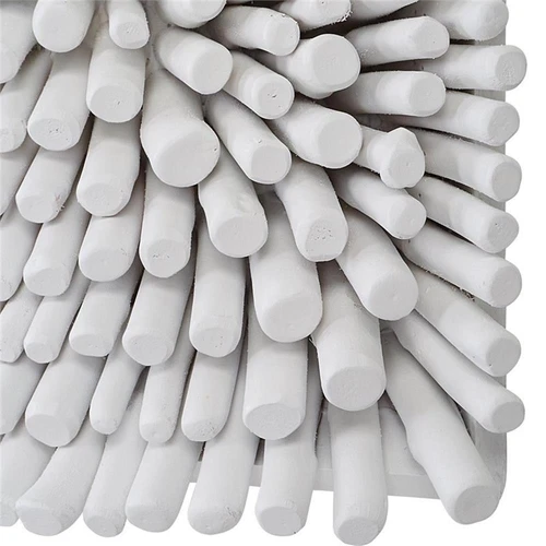 Uttermost Portside Contemporary Beech Wood and Fir Wall Panel in Matte White - Picture 5 of 8