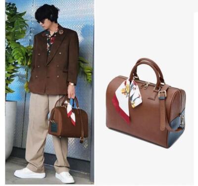BTS 防弾少年団 V プロデュース mute Boston bag Factory Sealed]BTS V ARTIST MADE COLLECTION MUTE BOSTON BAG