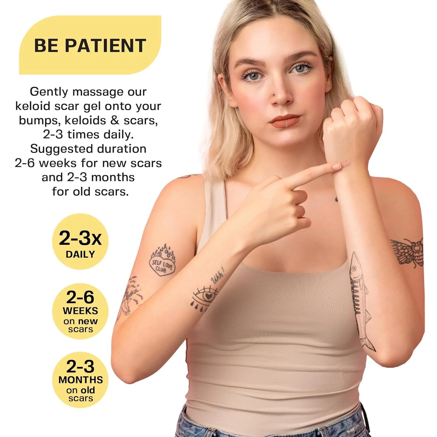 Base Labs Piercing Keloid Bump Duo | Piercing Bump Solution + Keloid Bump Gel - product detail image 8