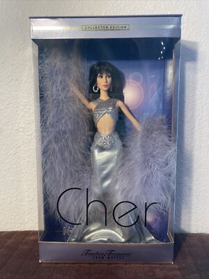 Mattel Timeless Treasures Cher Barbie Doll Dress By Bob Mackie 1999 NIB # 29049