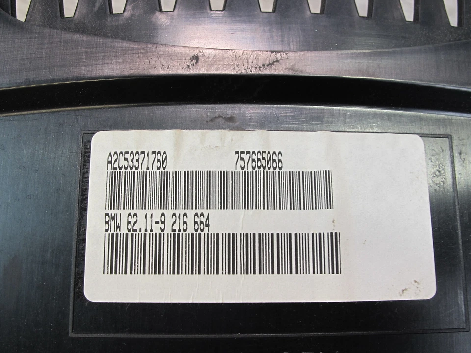 2010-2011 BMW E72 X6 HYBRID INSTRUMENT CLUSTER GAUGE SPEEDOMETER 9216664 - Image 4 of 4