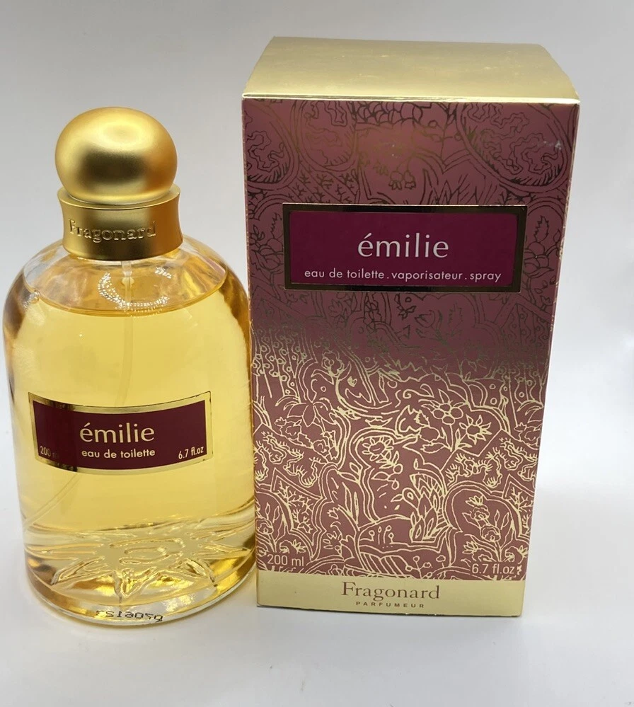 Fragonard Emilie Eau De Toilette 200ml/6.7 Fl. Oz Vintage New Big
