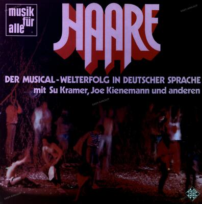 Die Matadors Mit Su Kramer - Haare Deutscher Sprache) LP 1970 (VG+/VG+) '