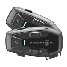 MF4599 Kit 2 Intercom Cellularline UCom 6R Motorcycle Scooter Bluetooth 5.1 GPS