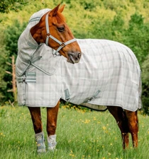 Horseware Newmarket Plus Fly Sheet - Whitney Charcoal