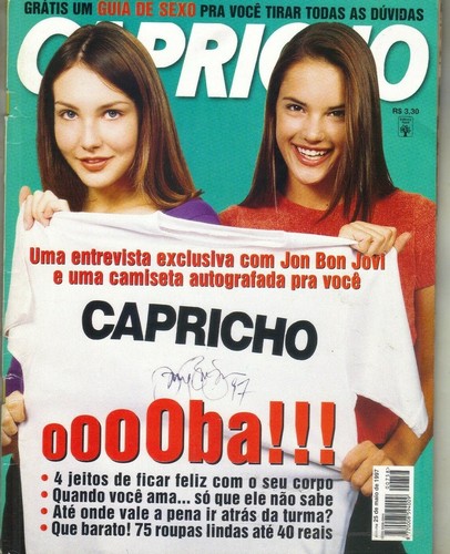 Alessandra Ambrosio Portugiesisches Brasilien Capricho Magazin May 1997 Selten - Bild 1 von 1