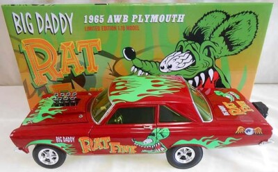 PLYMOUTH 1965 AWB RAT FINK 1/18 ACME