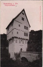 CPA AK Rothenburg- Topplerschlosschen GERMANY (1074526)