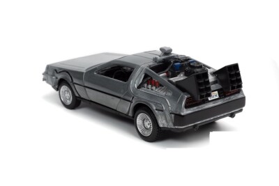 Back to the Future 1, DeLorean DMC Time Machine, Diecast Model Car