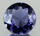 IOLITE 9 MM ROUND CUT  ALL NATURAL NO TREATMENTS A-21