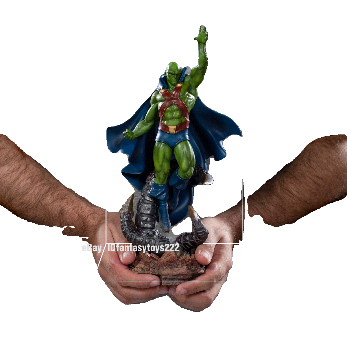 IRON STUDIOS 1/10 DC Martian Manhunter Figure IN STOCK John Jones