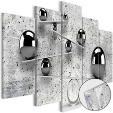 ABSTRACT 3D Acrylic Glass Print Image 5 pcs Wall Art Picture Photo a-B-0081-k-m