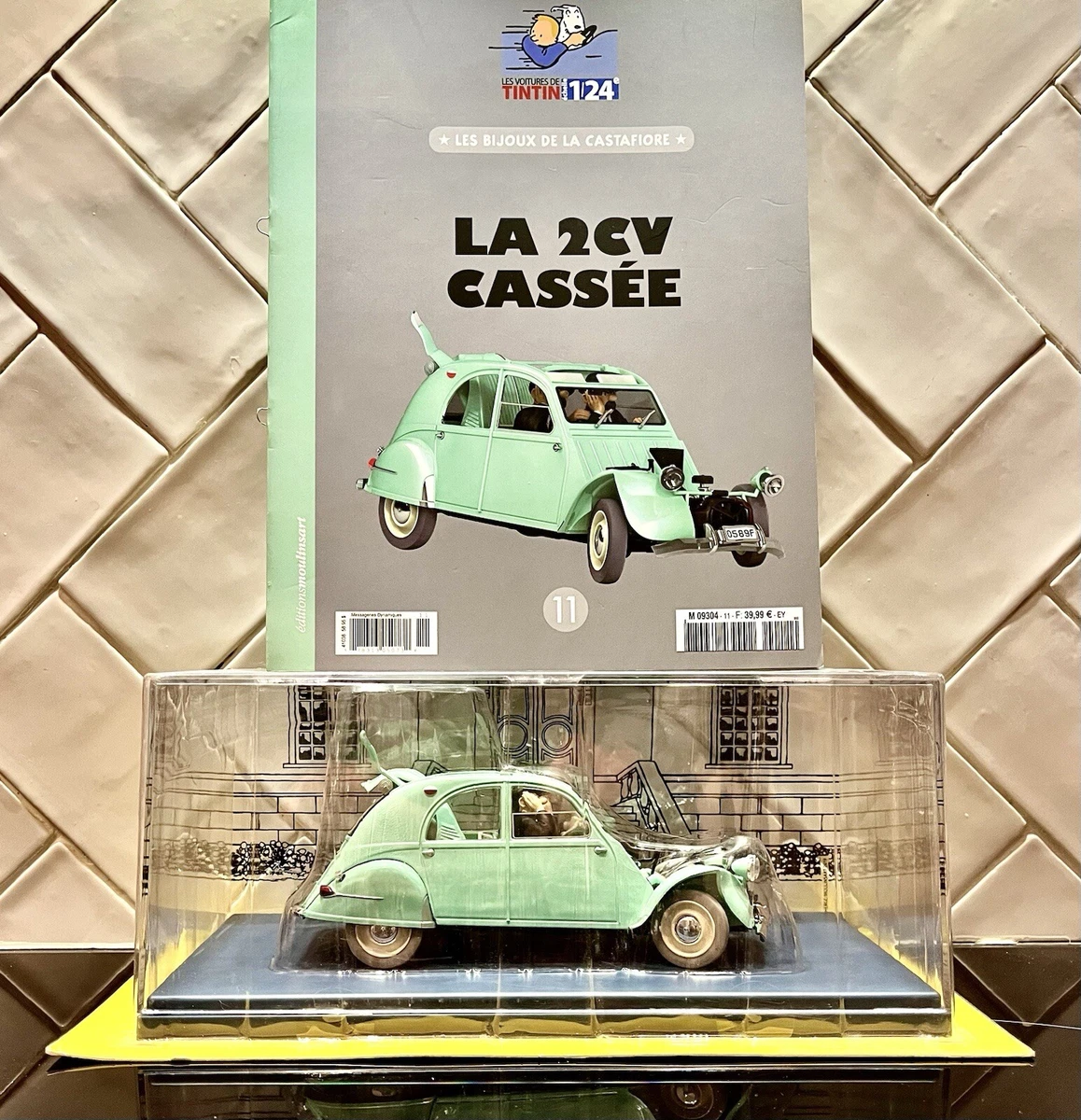 Les Voitures De Tintin  Echelle 1:24  - Hachette - N°31 La Mercedes De Tintin  Tintin Au Pays Des So P Image 503338 Grande