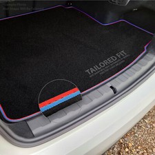 To fit Hyundai Santa Fe 2018+ Black Boot Mat [C] [5 Seats]