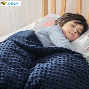 Bedsure Weighted Blanket for Kids with Removable Duvet Cover (41×60