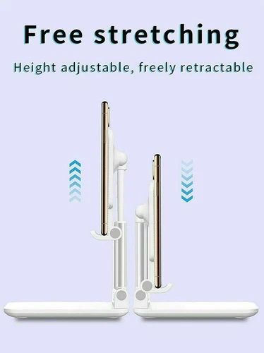 Verstellbarer Handy Tablet Desktop Ständer Schreibtisch Halter Halterung Halterung für iPhone iPad - Bild 10 von 17