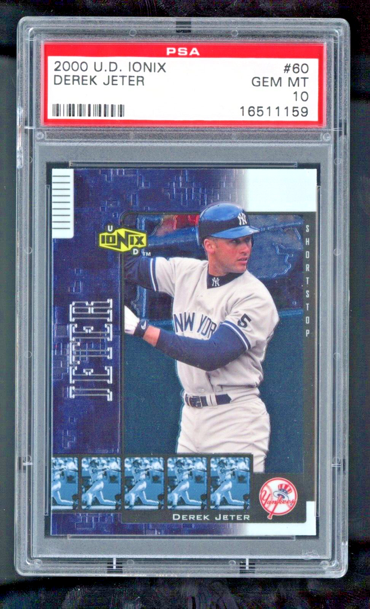 Derek Jeter Auto 2000 UD Ionix レア Derek Jeter Auto 2000 UD Ionix レア