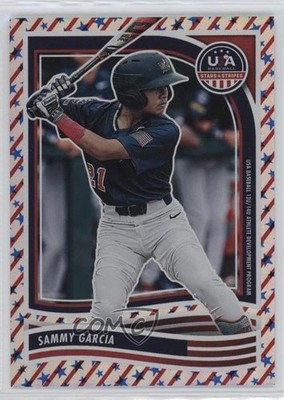 2024 Panini Stars and Stripes Stars & Stripes 31/50 Sammy Garcia #134 tj1