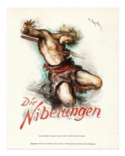 Classic Die Nibelungen Poster Wall Art - Vintage Style Print