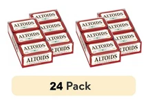 Altoids Classic Peppermint Breath Mints, 1.76-Ounce Tin (Pack of 12) - USA