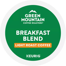 Green Mountain Coffee Roasters Breakfast Blend Light Roast K-Cups 96 count