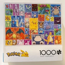 Buffalo Pokemon Frames 1000 Piece Puzzle