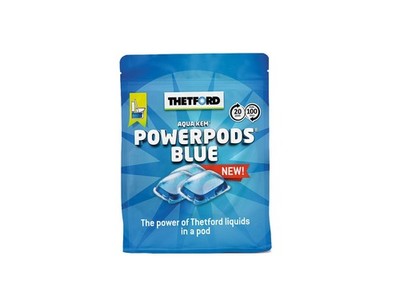 Thetford PowerPods Blue - Toilettenzusatz Camping WC (20 Pods)