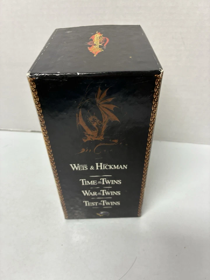 Dragonlance Legends Trilogy Twins Vol 1-3 Boxed Set Test War Time of the Twins - Image 3 of 4