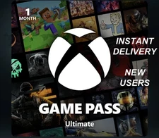 1 Month Xbox Game Pass Ultimate Membership for NEW USERS ONLY - Instant Delivery