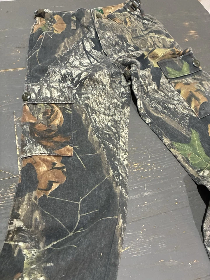 Cabela’s 儿童迷彩狩猎裤隐居 3D 青少年小号 (6) — 第 3/4 张图片