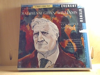 Ralph Vaughan Williams, Sir Adrian Boult   Symphony No. 9 In E Minor (Reel) R35