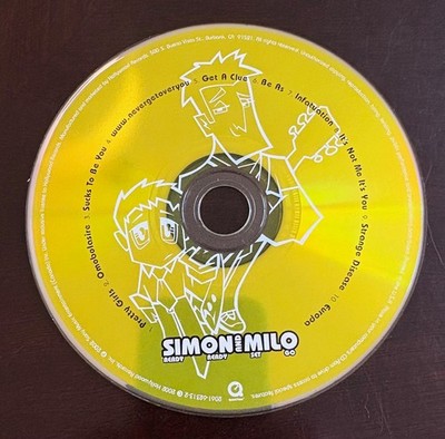 Simon And Milo - Ready Ready Set Go CD - Get A Clue - Disney Hit - Disc Only