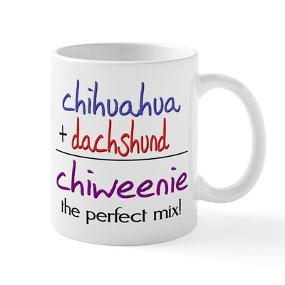 #ad CafePress Chiweenie PERFECT MIX Mug 11 oz Ceramic Mug 655820102 $17.99