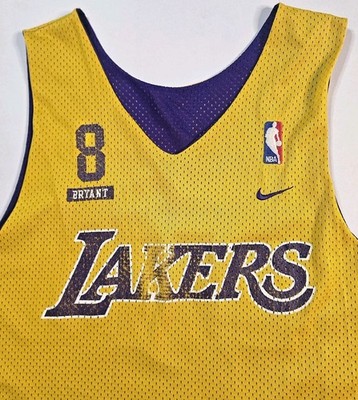 Vintage Nike NBA Los Angeles Lakers Kobe Bryant Reversible