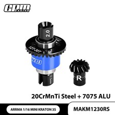 Gpm 20crmnti Steel 7075 Alloy Rear Differential 1230t 0.8m Arrma Mini Kraton