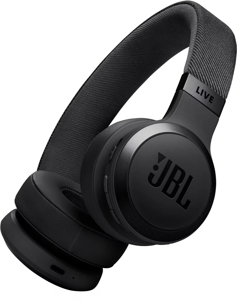 JBL - Live 670NC Wireless On-Ear Headphones with True Adaptive Noise Cancelli...