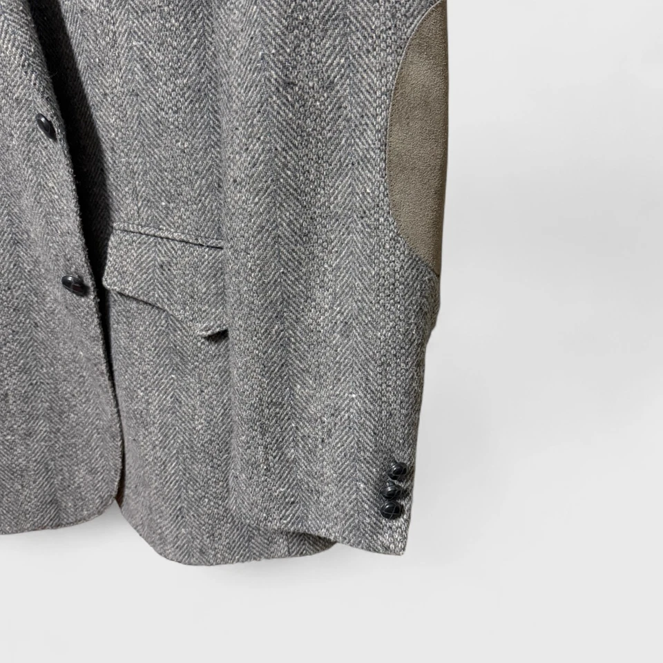 Chaqueta Western Vintage Mesquite Espiga con Coderas de Gamuza - Talla 42L Foto 2 de 4