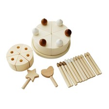 Wooden Birthday Party Cakes Birthday Party Cakes with Candles Fun and Learn Cake