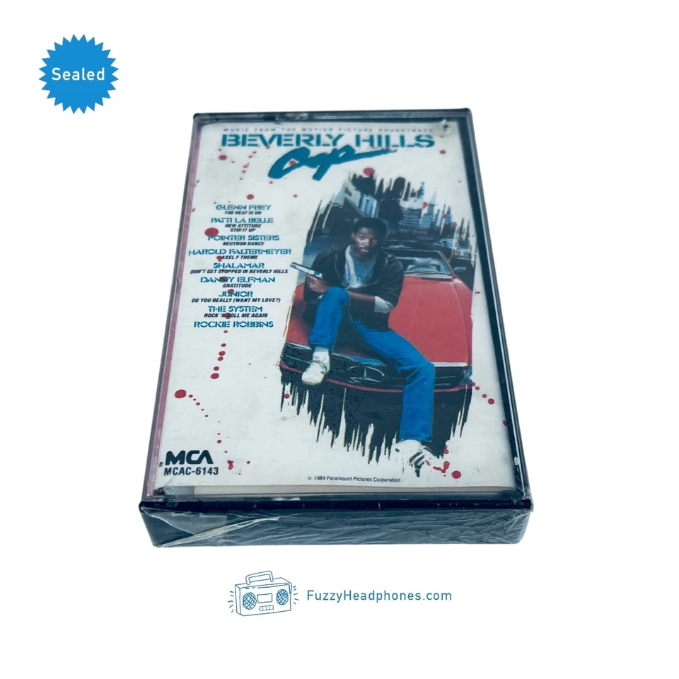 Beverly Hills Cop I, II & III Soundtrack Cassette Tapes - US 1st Press SEALED - Image 4 of 4