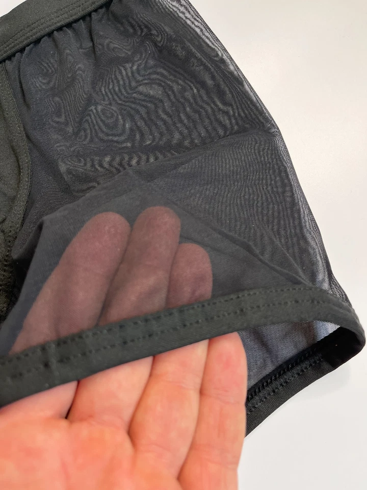 Manstore Hip Pantalone Boxer M2315 Tgl S : Nuovo Black Trasparente - Immagine 3 di 3